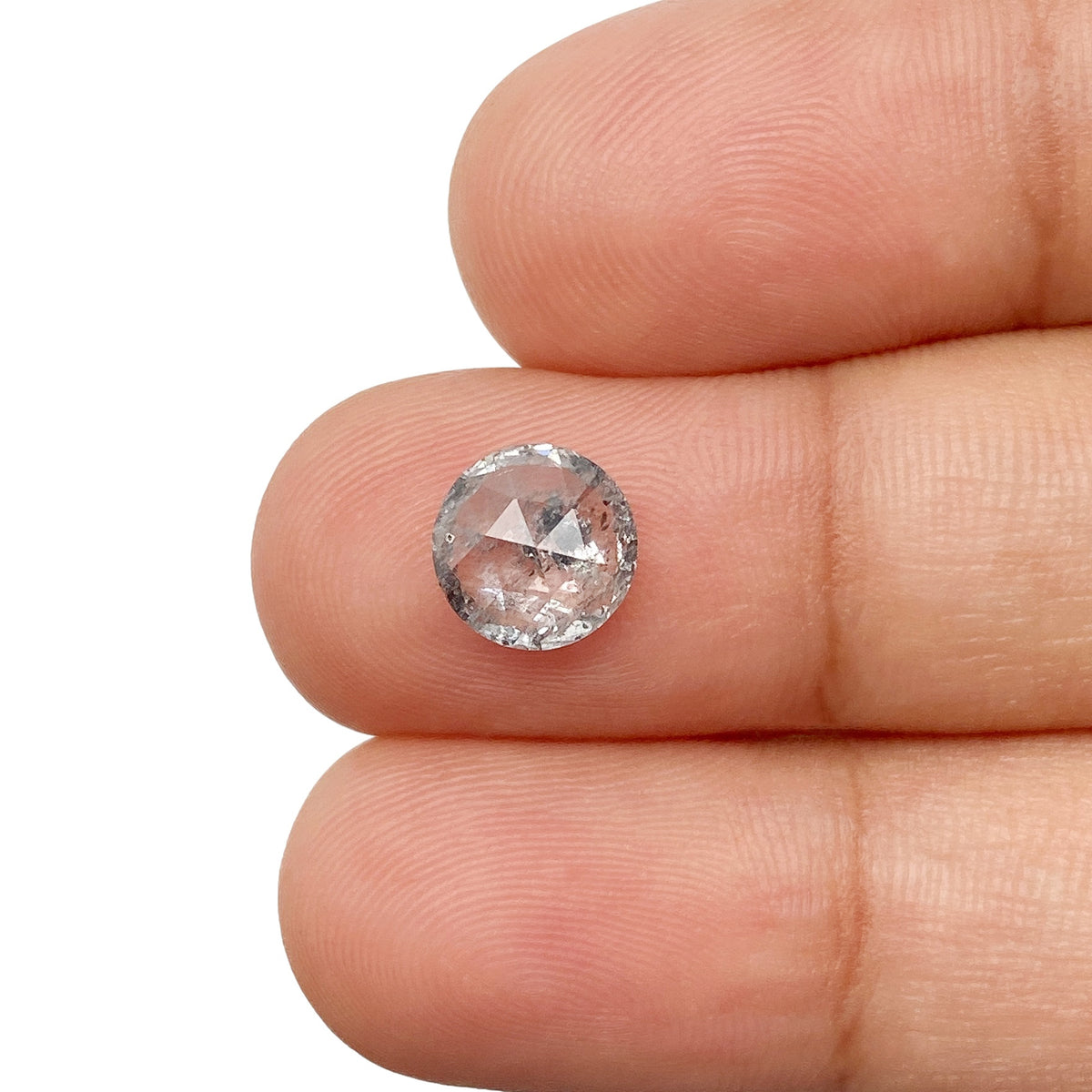 1.22ct | Rustic Round Shape Rose Cut Diamond - Modern Rustic Diamond