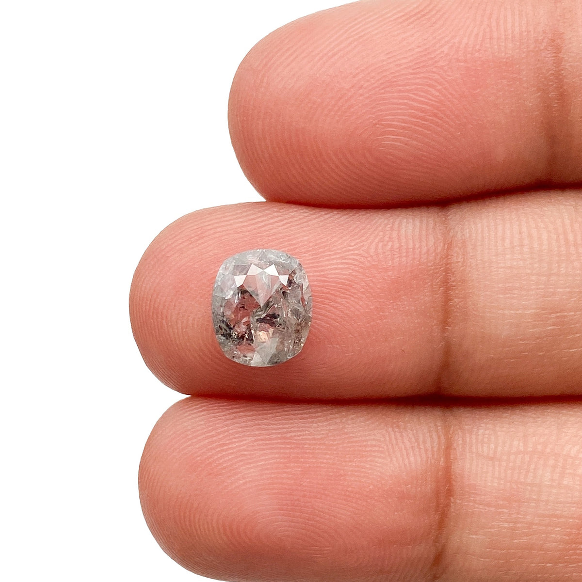 1.40ct | Rustic  Cushion Shape Brilliant Cut Diamond - Modern Rustic Diamond