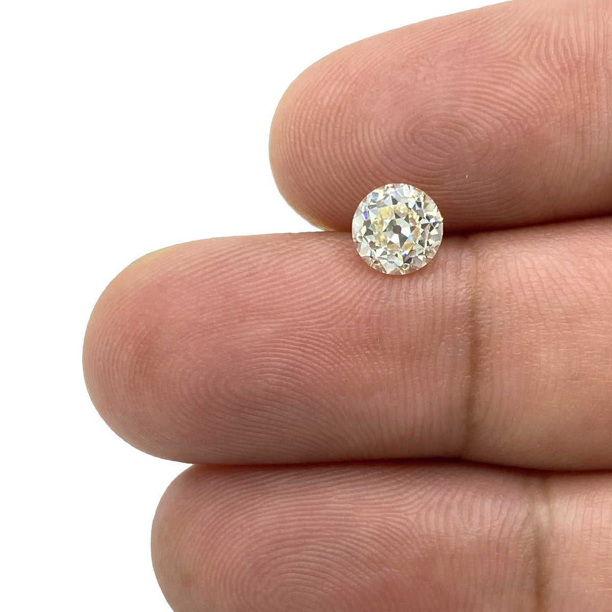 1.02ct | Q-R/VVS2 Round Shape Old European Cut Diamond (GIA) - Modern Rustic Diamond