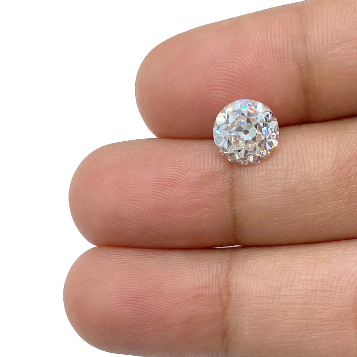 2.17ct | J/VS1 Round Shape Old European Cut Diamond (GIA) - Modern Rustic Diamond