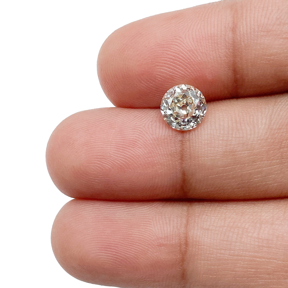 1.50ct | N/VS1 Round Shape Old European Cut Diamond (GIA) - Modern Rustic Diamond