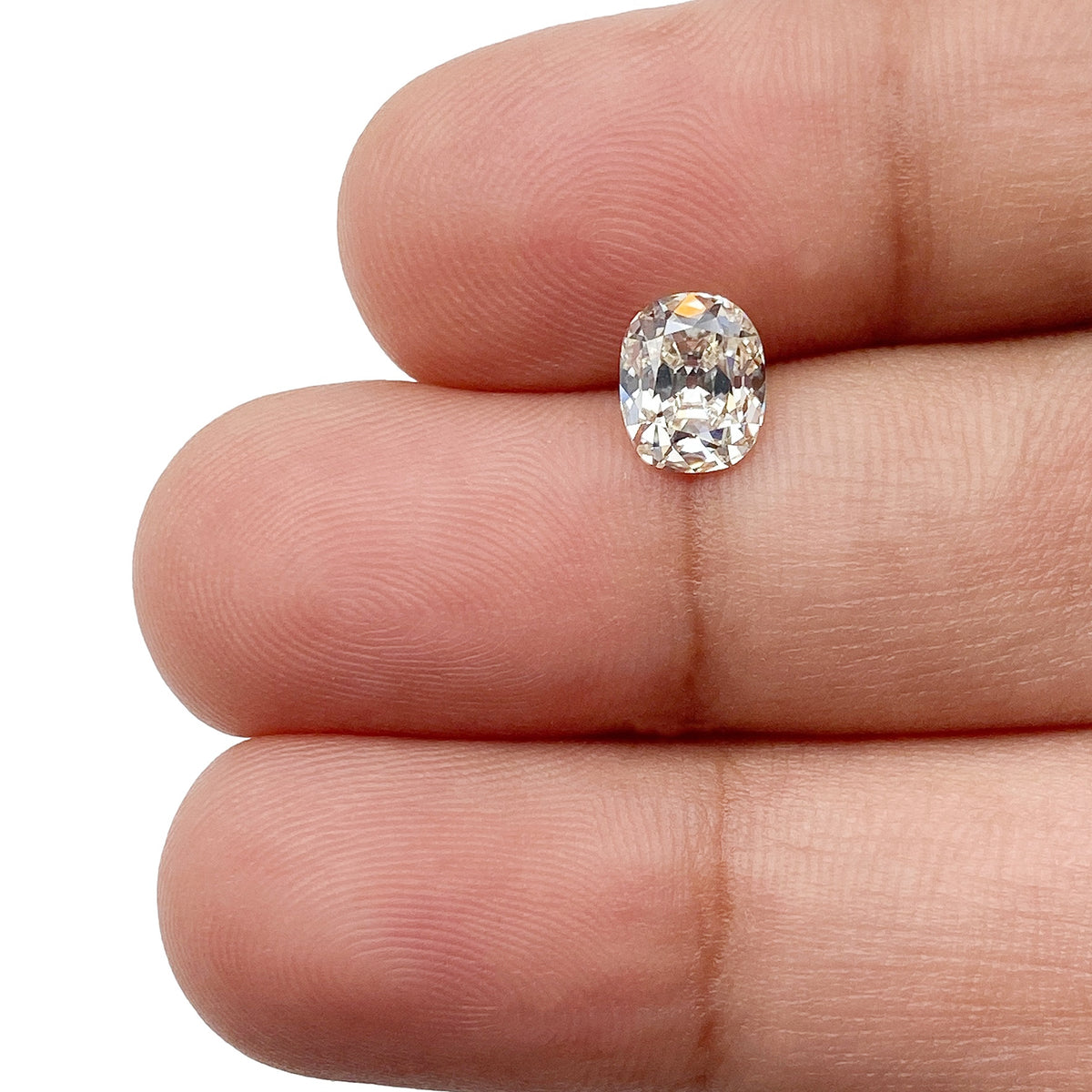 1.05ct | L/VS1 Cushion Shape Old Mine Cut Diamond (GIA) - Modern Rustic Diamond