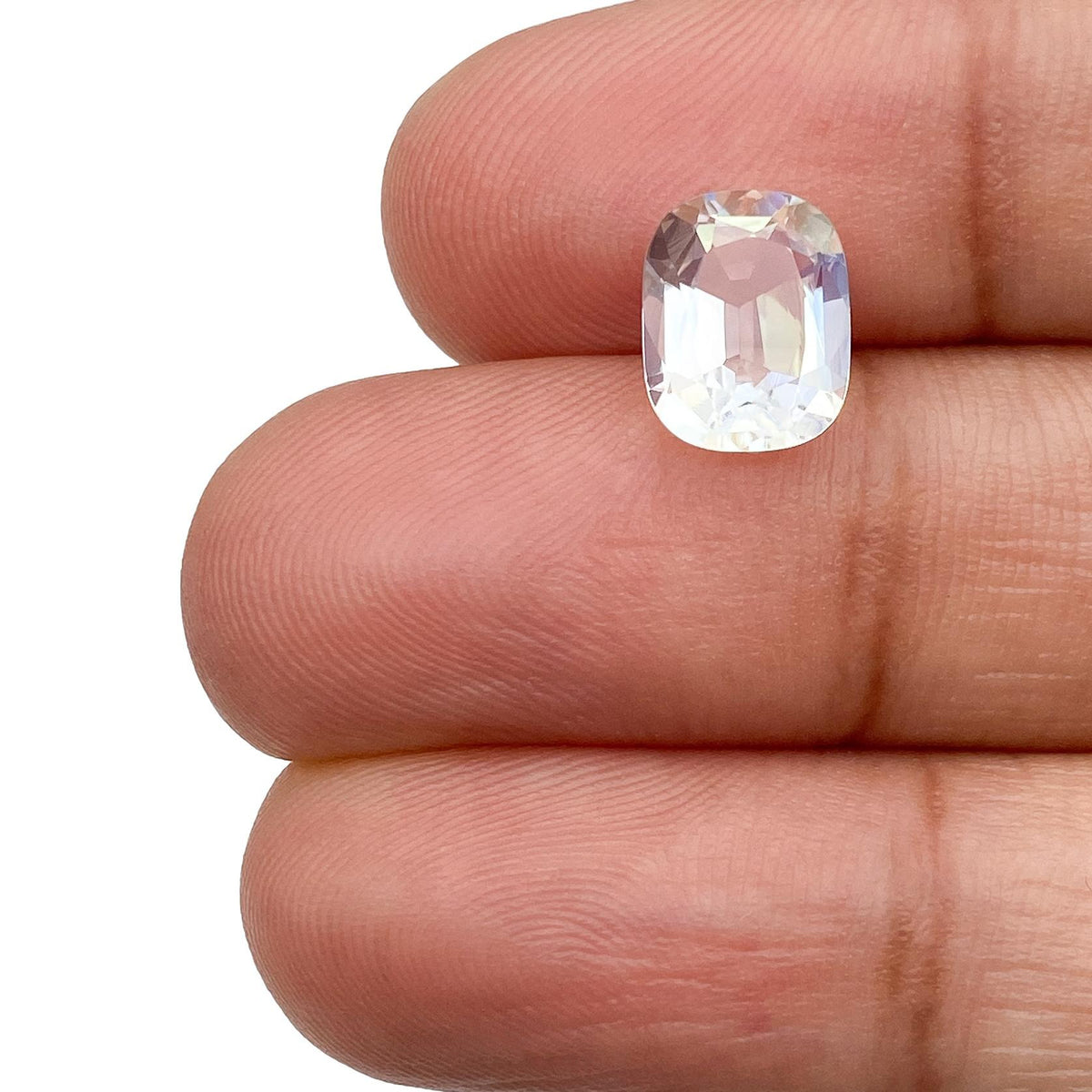 1.47ct |  Cushion Shape  Moonstone - Modern Rustic Diamond