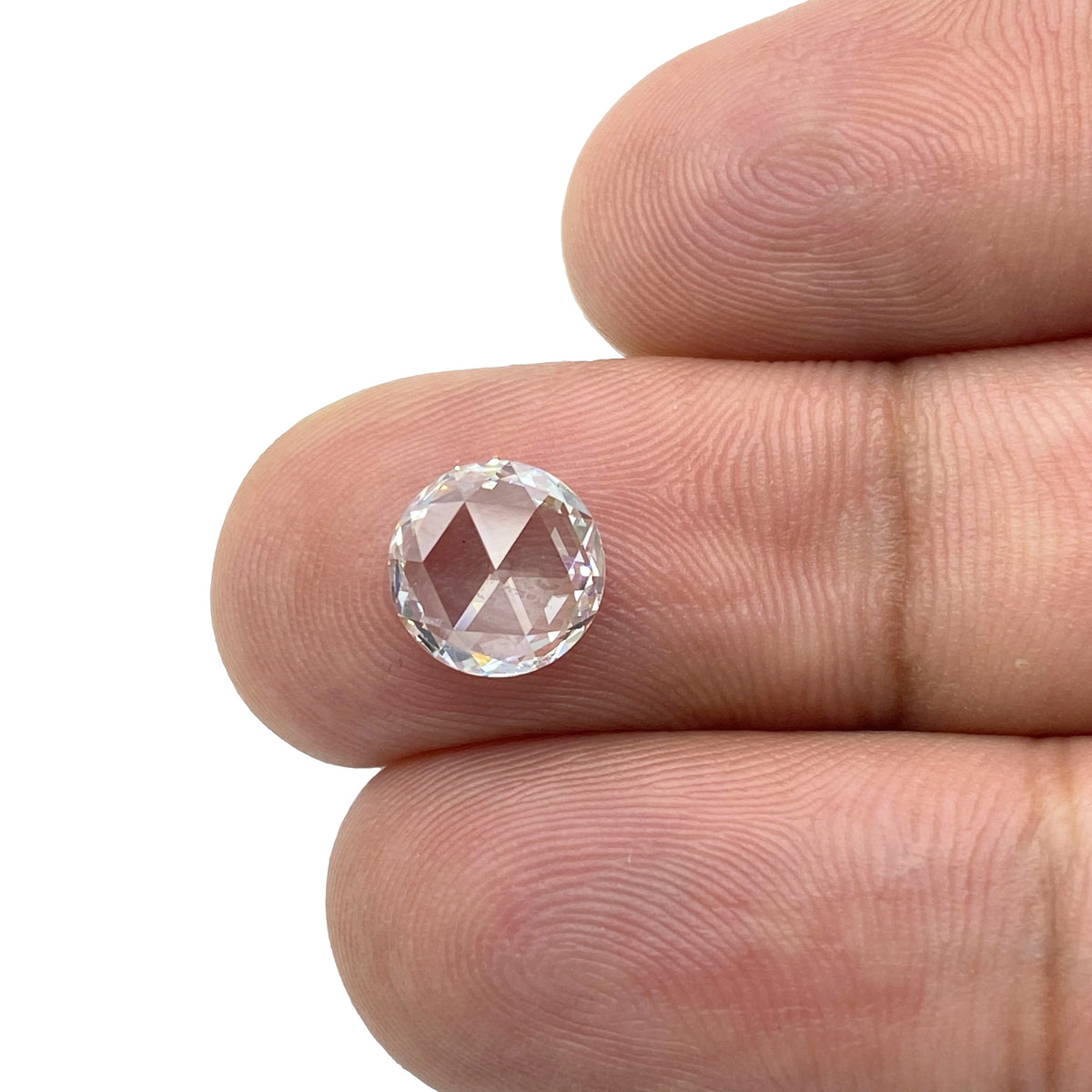 1.14ct | G/VVS1 Round Shape Rose Cut Diamond (GIA) - Modern Rustic Diamond