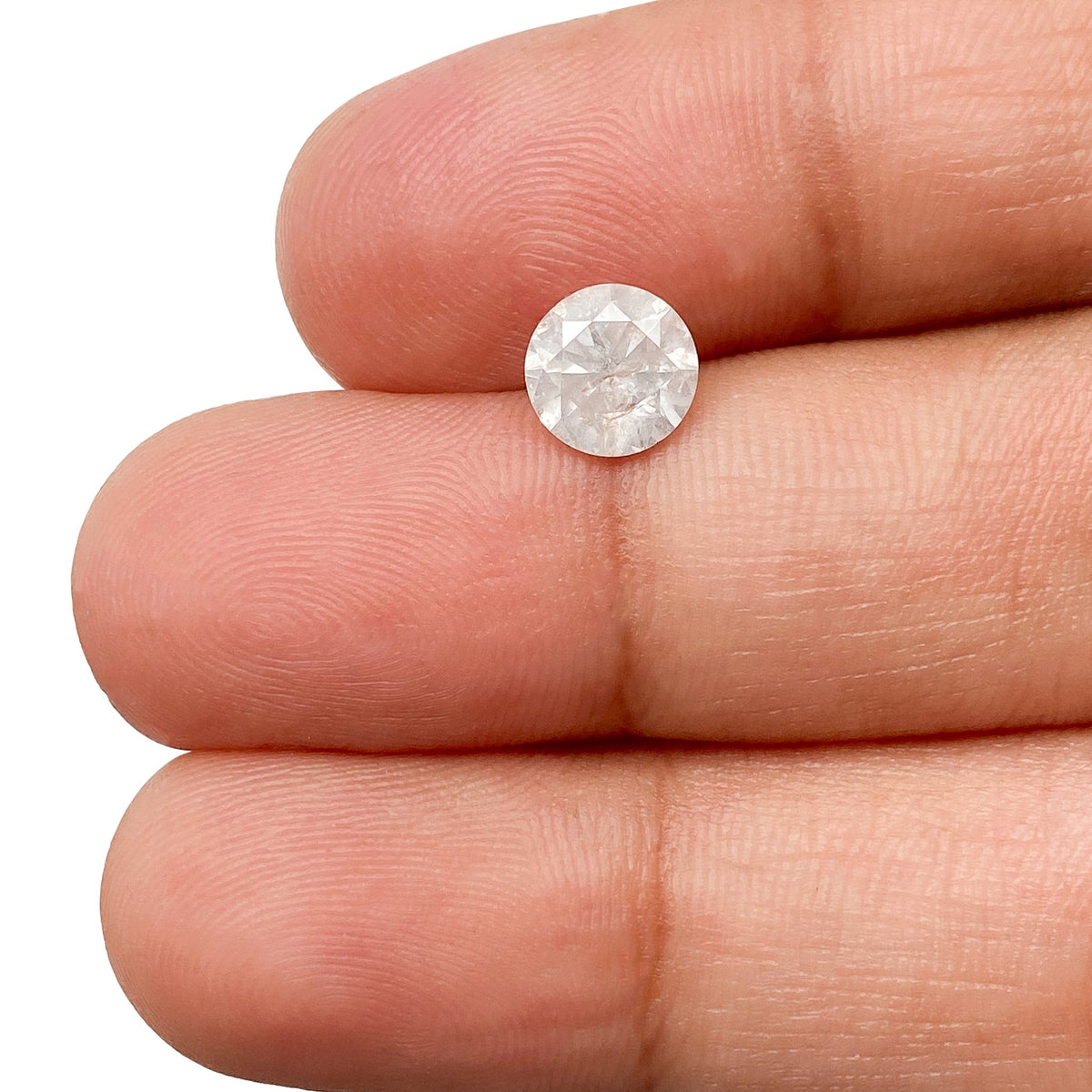 1.04ct | Rustic  Round Shape Brilliant Cut Diamond - Modern Rustic Diamond