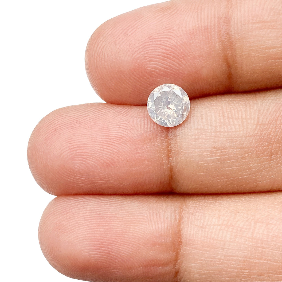 0.85ct | Rustic  Round Shape Brilliant Cut Diamond - Modern Rustic Diamond