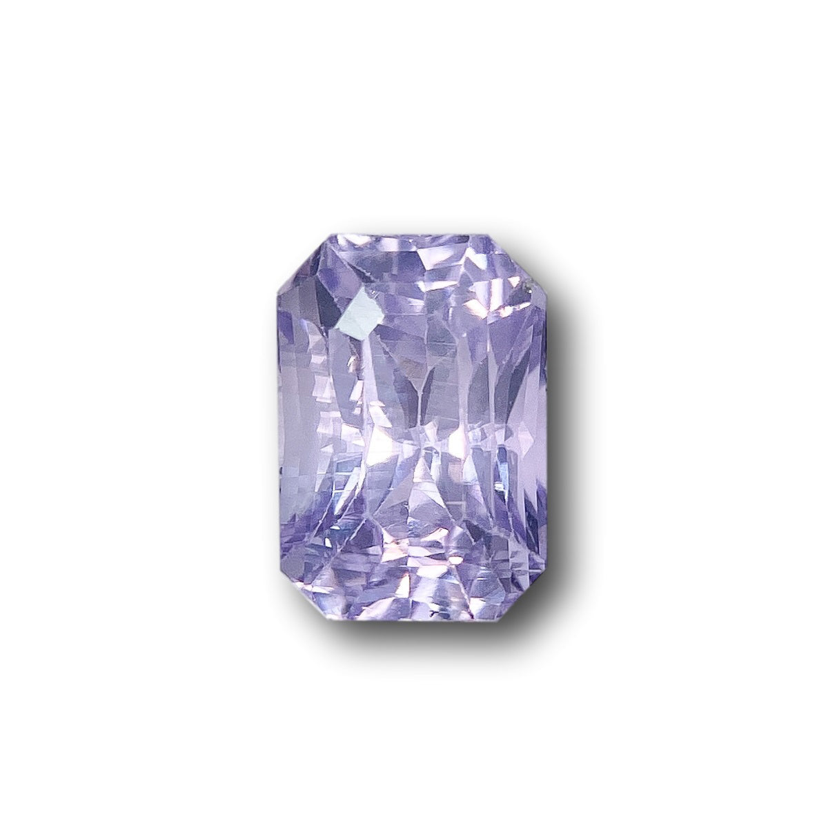 2.51ct | Radiant Cut Violet Sapphire-Modern Rustic Diamond