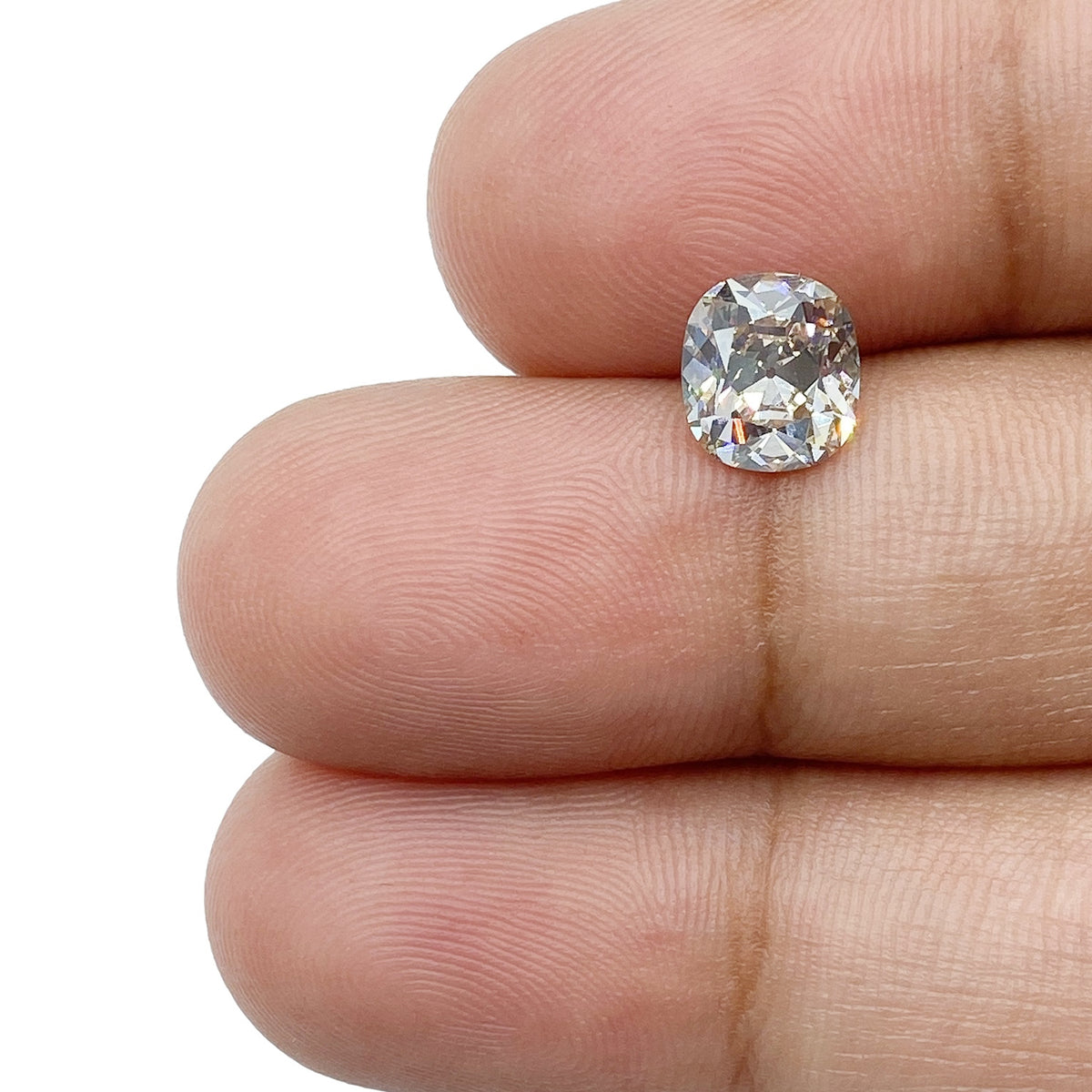 1.30ct | N/VS1 Cushion Shape Old Mine Cut Diamond (GIA) - Modern Rustic Diamond