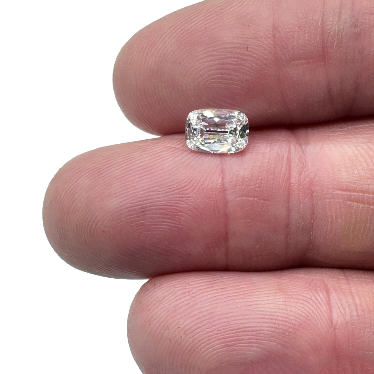 1.02ct | D/VVS1 Cushion Shape Old Mine Cut Diamond (GIA) - Modern Rustic Diamond