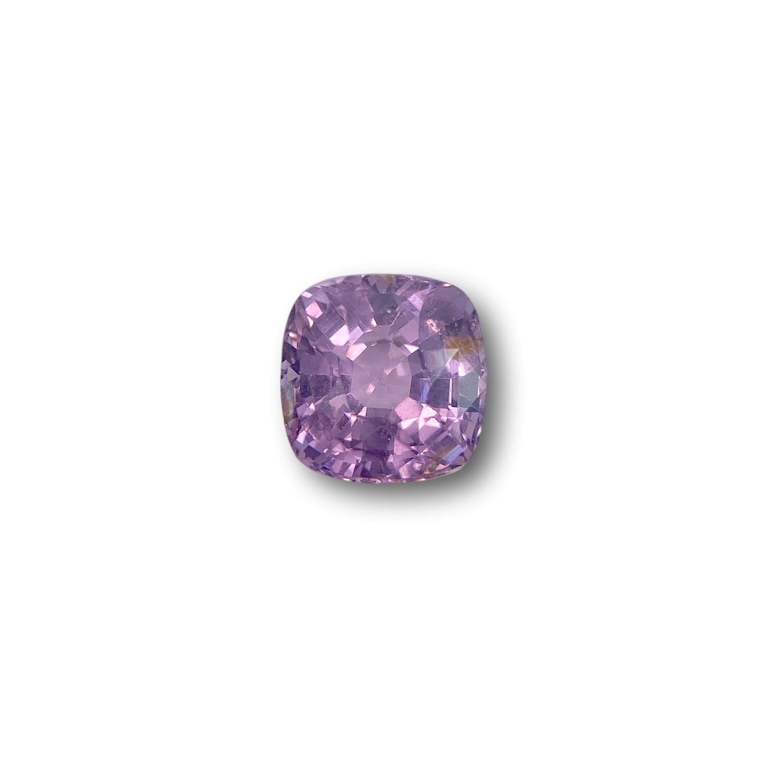 2.57ct | Brilliant Cut Cushion Shape Violet Spinel-Modern Rustic Diamond