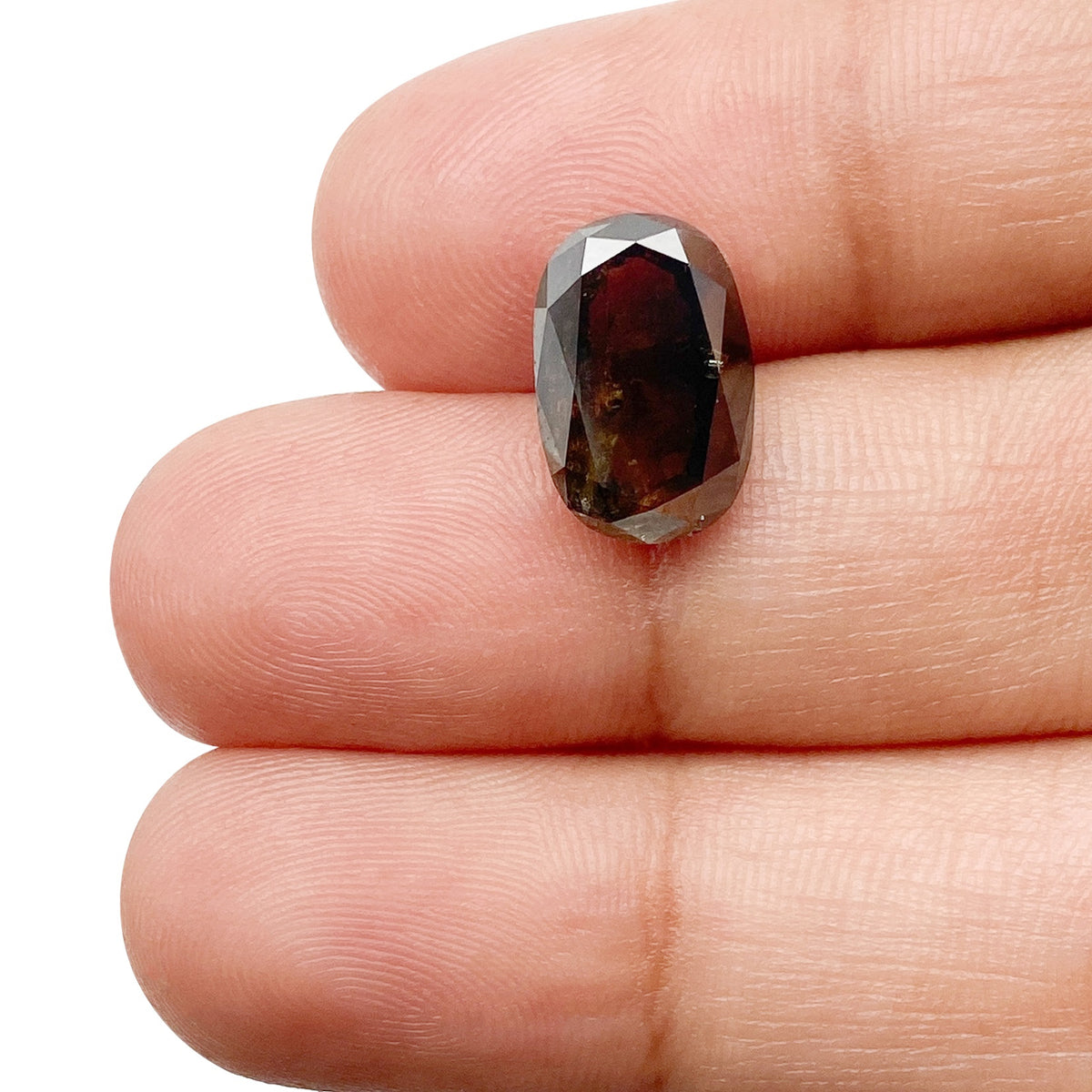 4.51ct | Rustic  Oval Shape Brilliant Cut Diamond - Modern Rustic Diamond