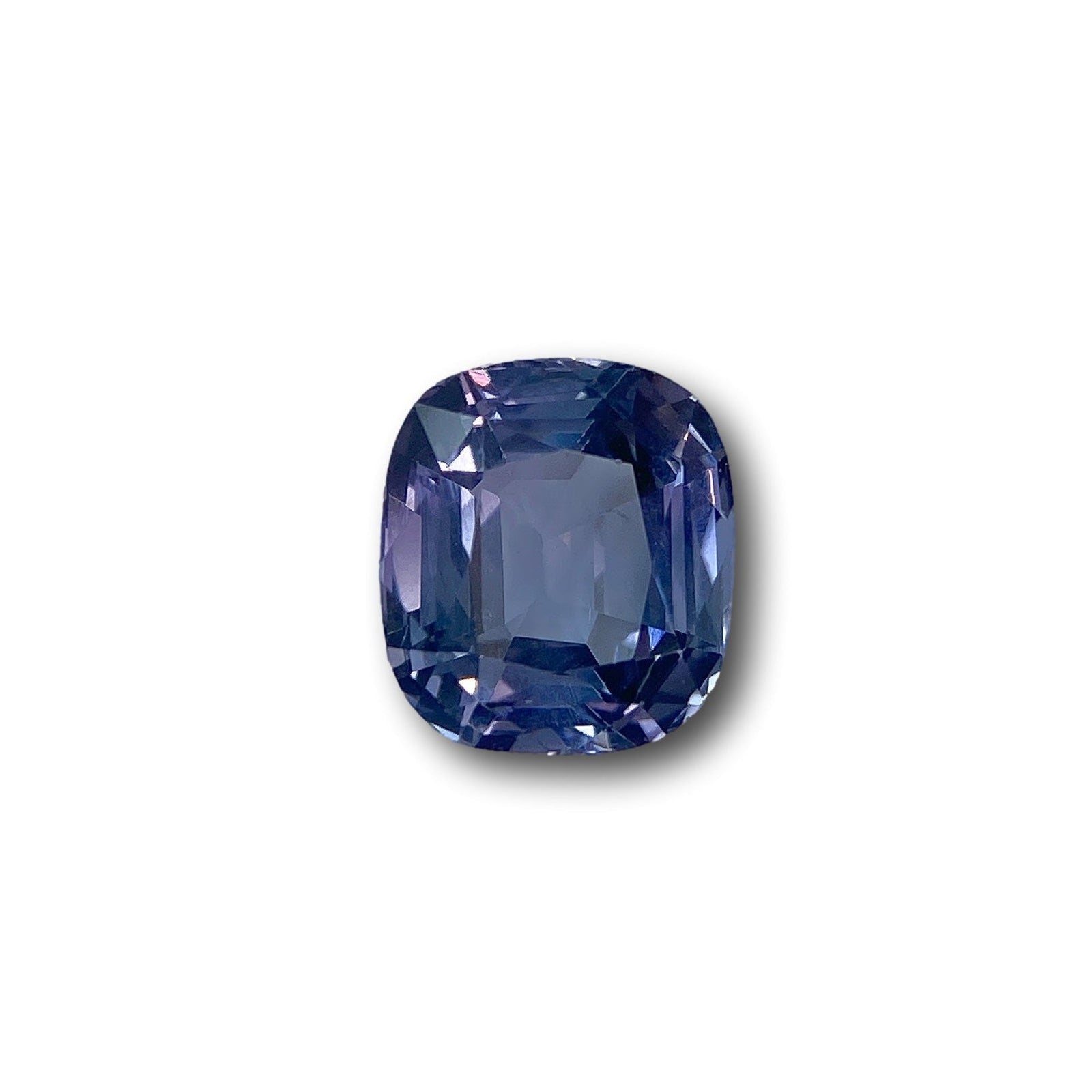 2.58ct | Brilliant Cut Cushion Shape Purple Spinel (GIA)-Modern Rustic Diamond