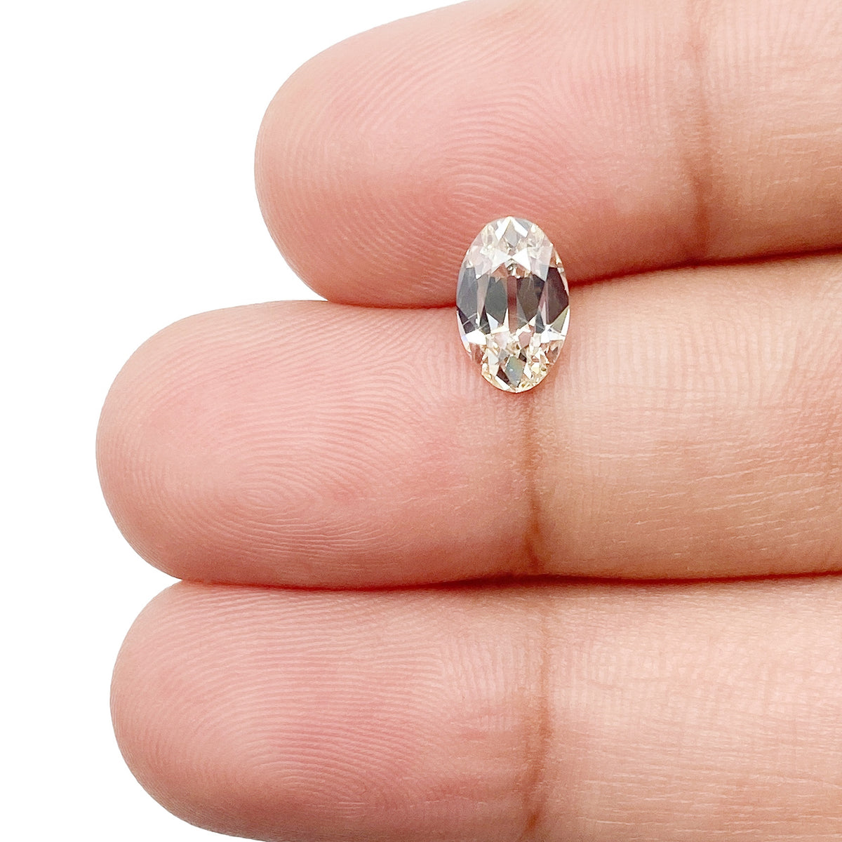 1.03ct | J/SI1 Oval Shape Old Mine Cut Diamond (IGI) - Modern Rustic Diamond