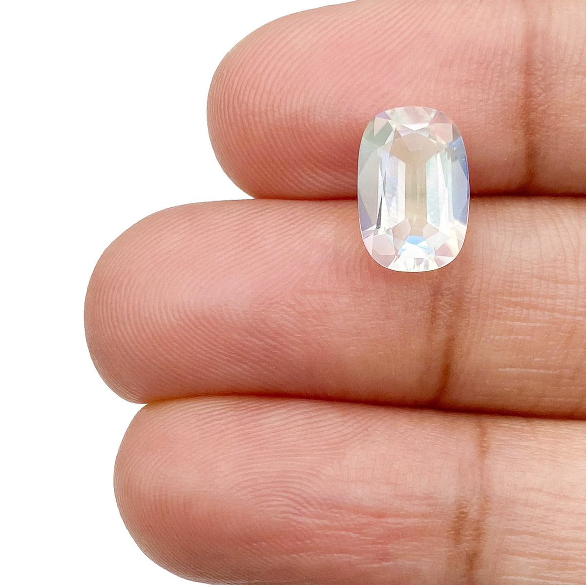 1.80ct |  Cushion Shape  Moonstone - Modern Rustic Diamond