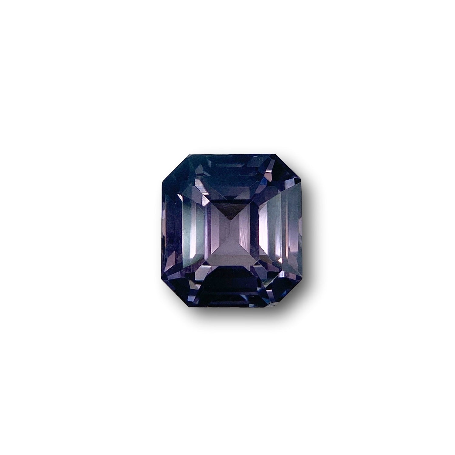 2.63ct | Emerald Cut Pinkish Purple Spinel (GIA)-Modern Rustic Diamond