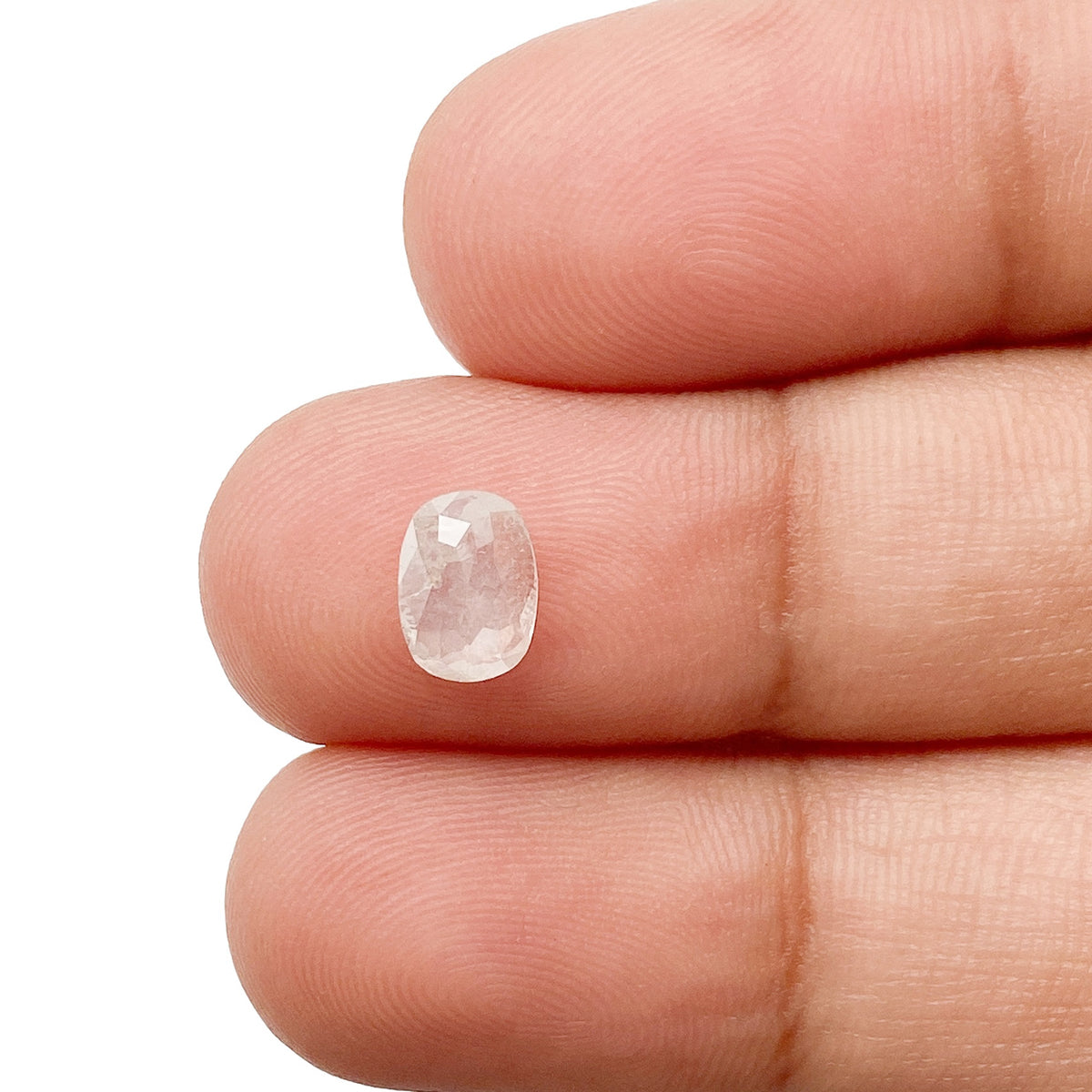 0.74ct | Rustic  Cushion Shape Rose Cut Diamond - Modern Rustic Diamond