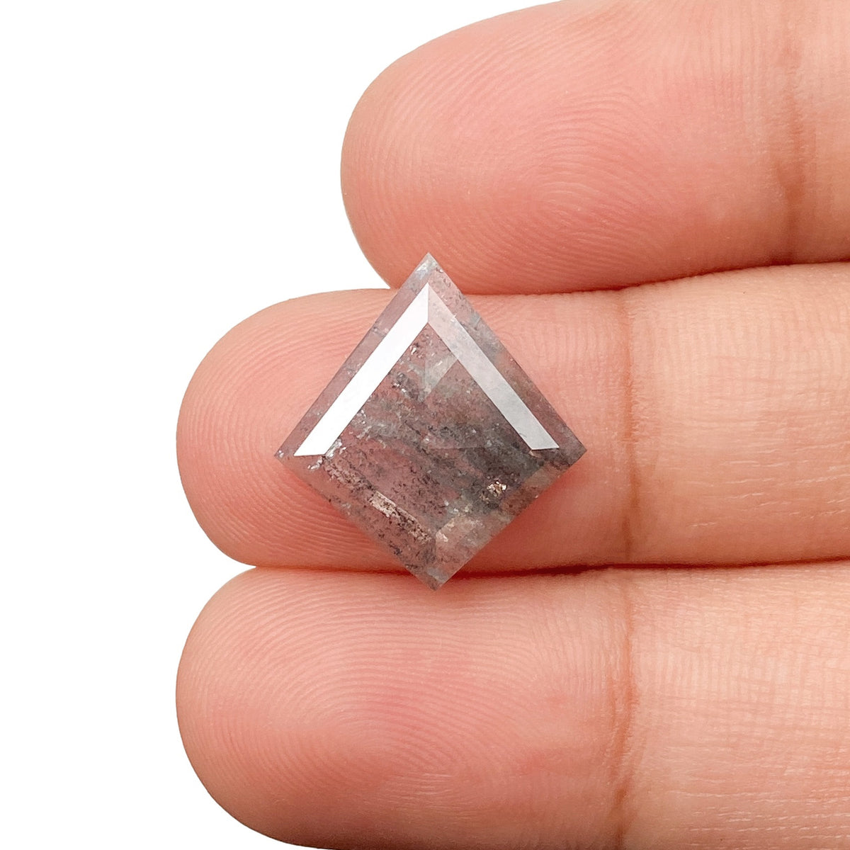2.31ct | Rustic Kite Shape Rose Cut Diamond - Modern Rustic Diamond
