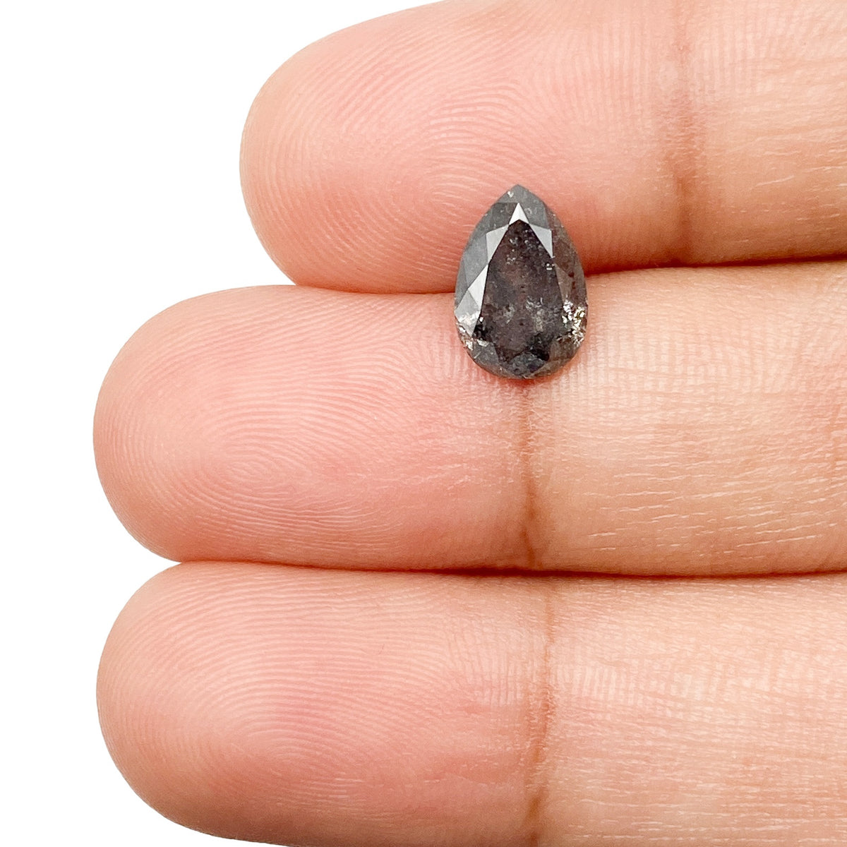 1.43ct | Rustic Pear Shape Brilliant Cut Diamond - Modern Rustic Diamond