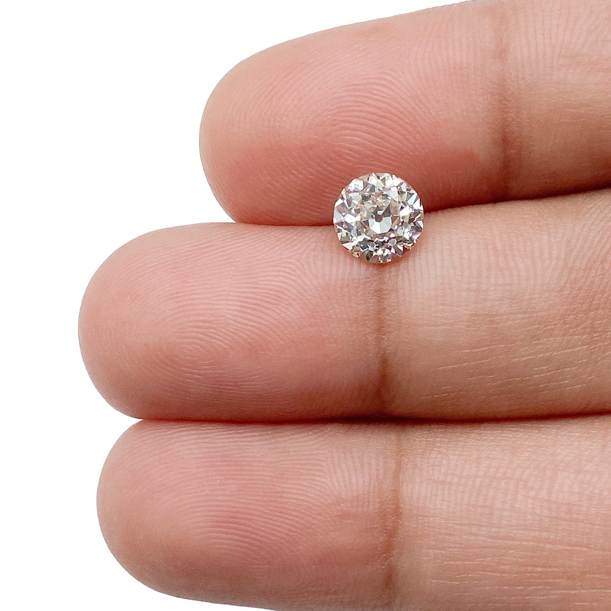 1.10ct | M/VS2 Round Shape Old European Cut Diamond (GIA) - Modern Rustic Diamond