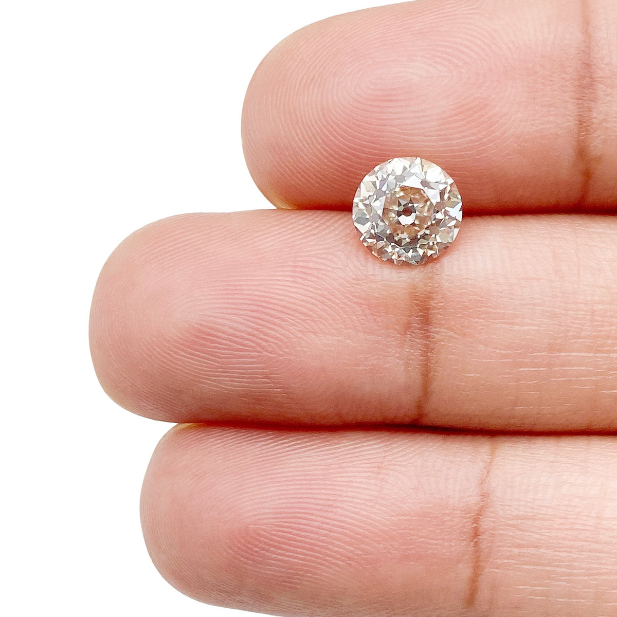 1.54ct | M/VS2 Round Shape Old European Cut Diamond (GIA) - Modern Rustic Diamond