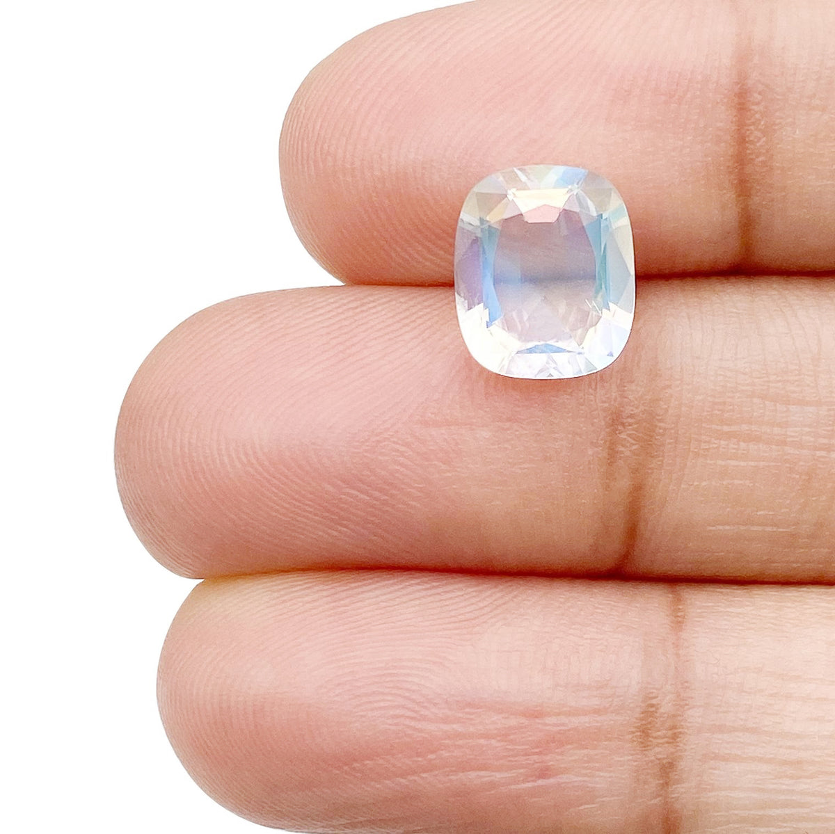1.84ct |  Cushion Shape  Moonstone - Modern Rustic Diamond