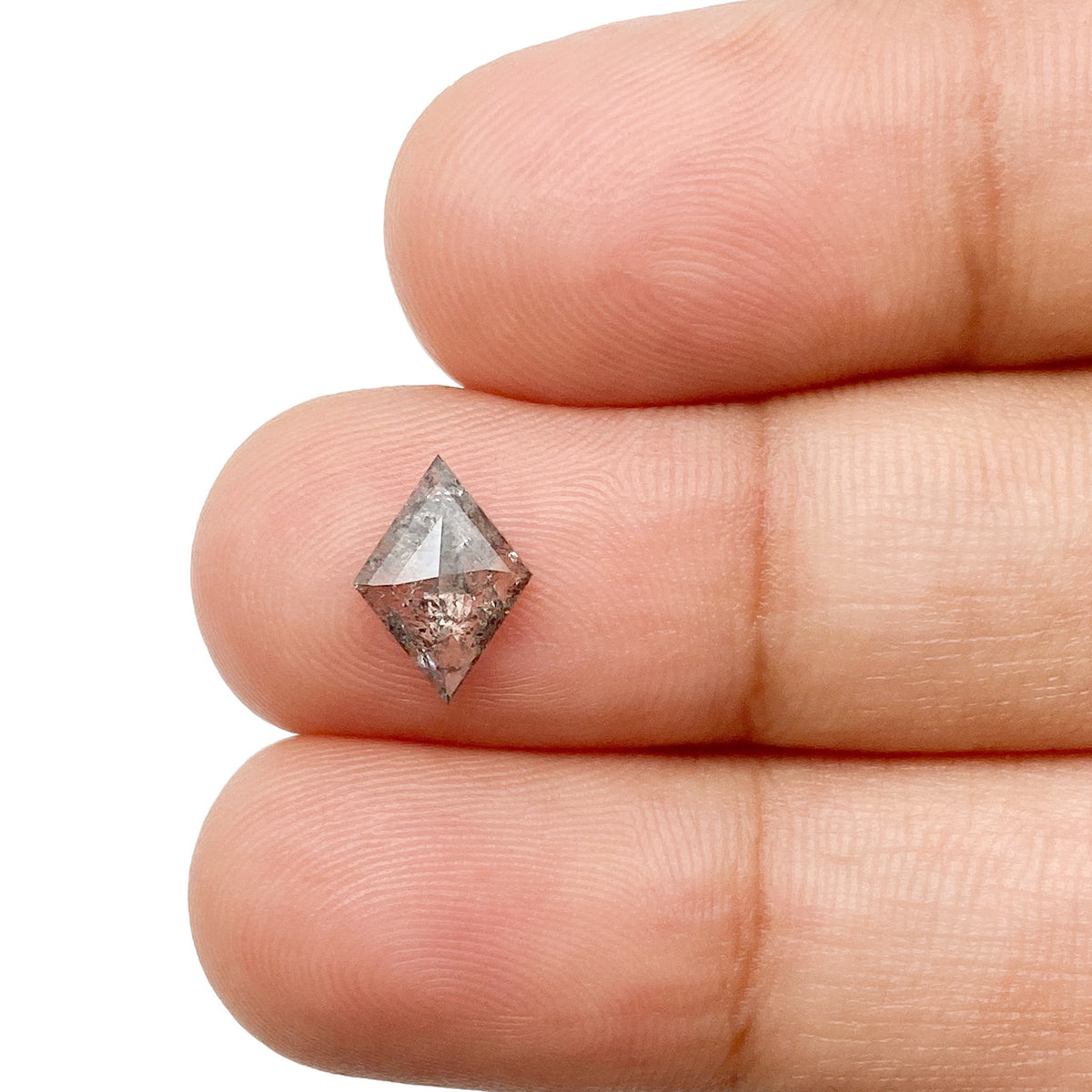 0.71ct | Rustic Lozenge Shape Rose Cut Diamond - Modern Rustic Diamond
