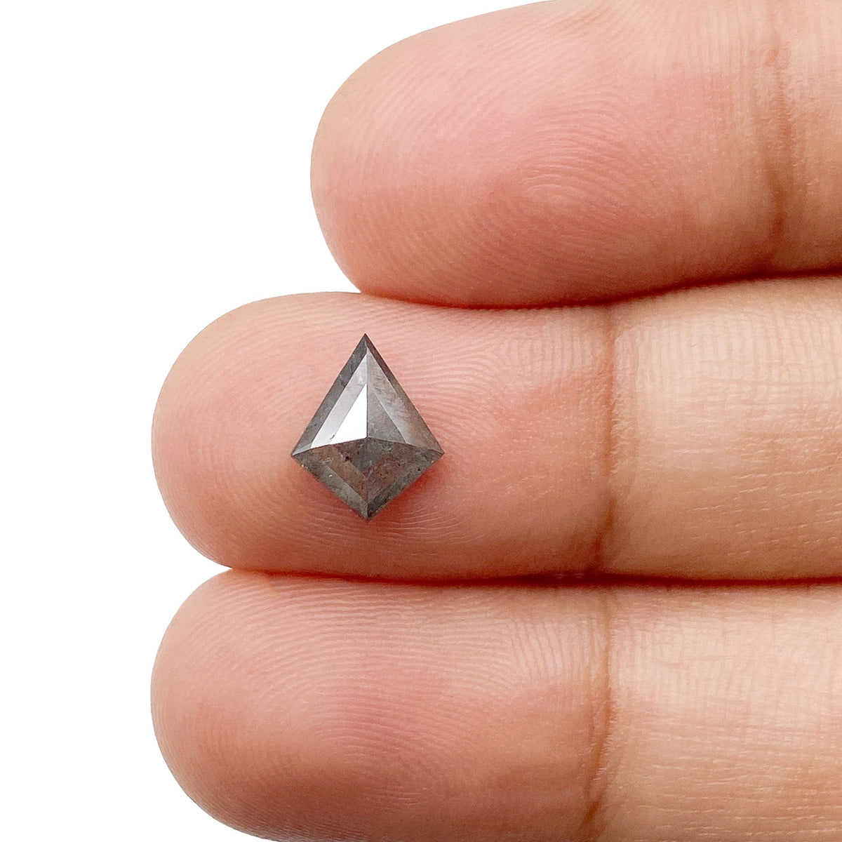 0.78ct | Rustic  Kite Shape Rose Cut Diamond - Modern Rustic Diamond