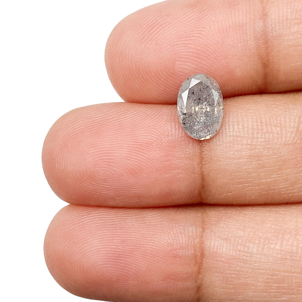 1.32ct | Rustic Oval Shape Brilliant Cut Diamond - Modern Rustic Diamond
