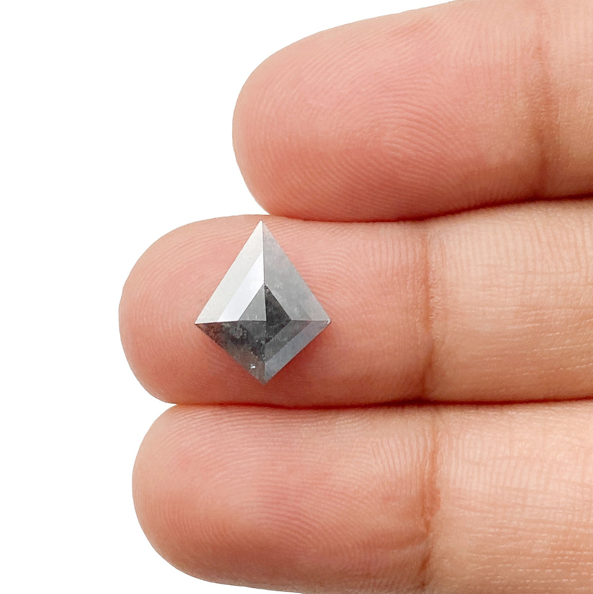 1.30ct | Rustic  Kite Shape Rose Cut Diamond - Modern Rustic Diamond