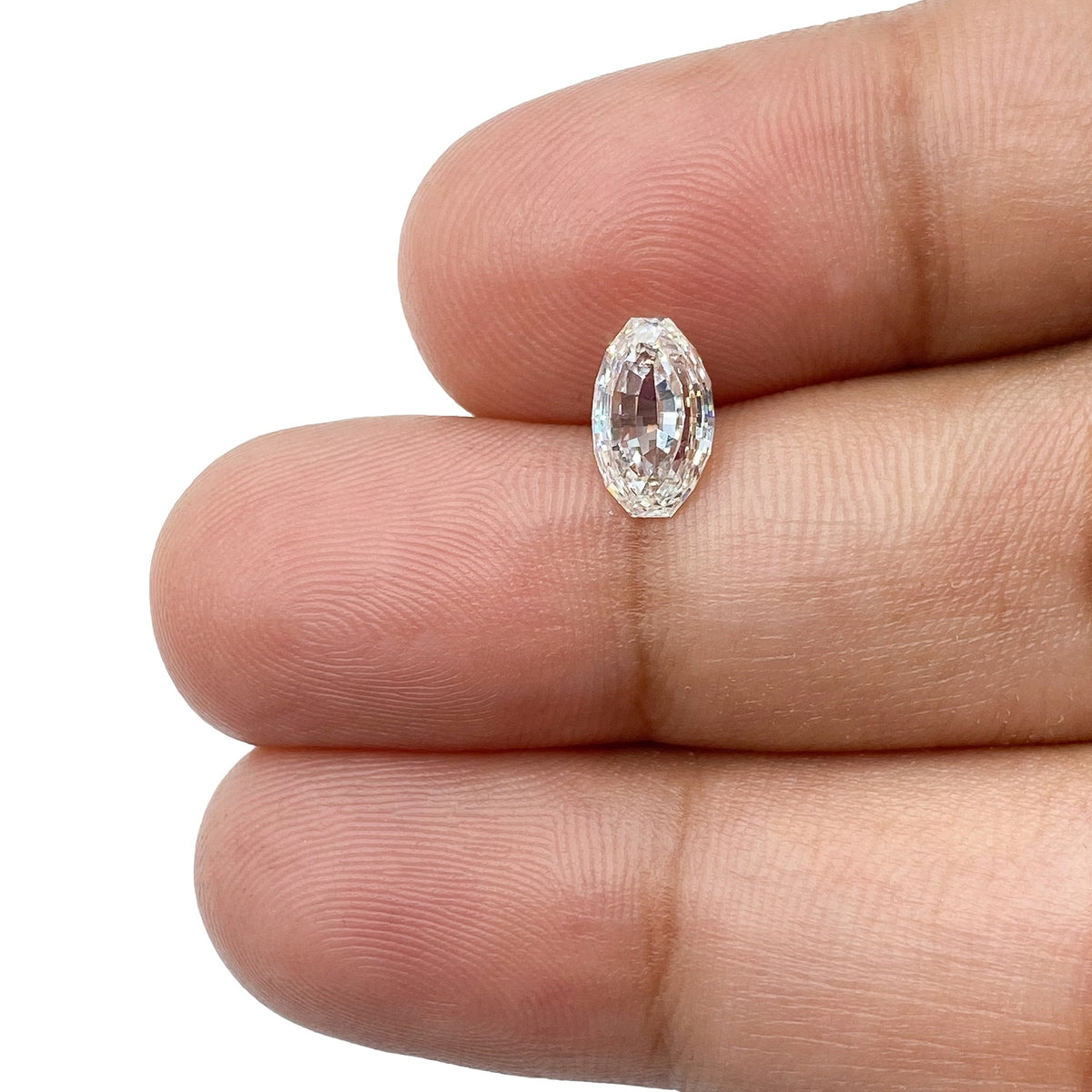 1.01ct | I/SI1 Oval Shape Step Cut Diamond (GIA) - Modern Rustic Diamond