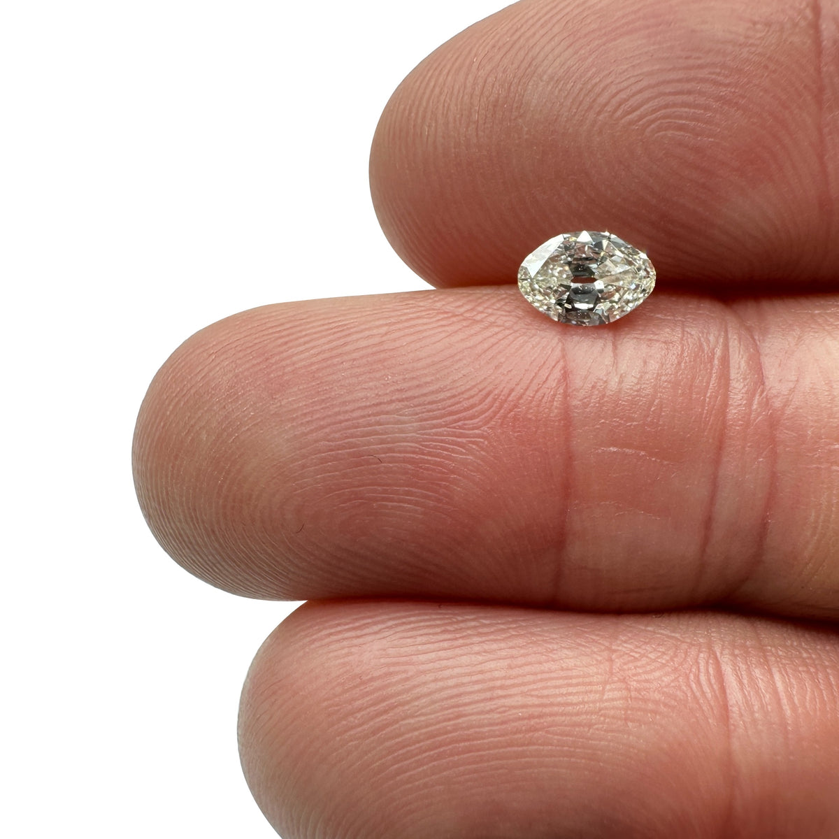 0.50ct | G-H/VS Oval Shape Old Mine Cut Diamond - Modern Rustic Diamond