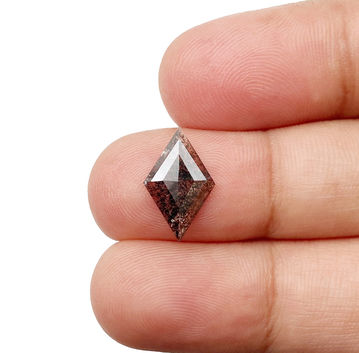 1.10ct | Rustic Lozenge Shape Rose Cut Diamond - Modern Rustic Diamond