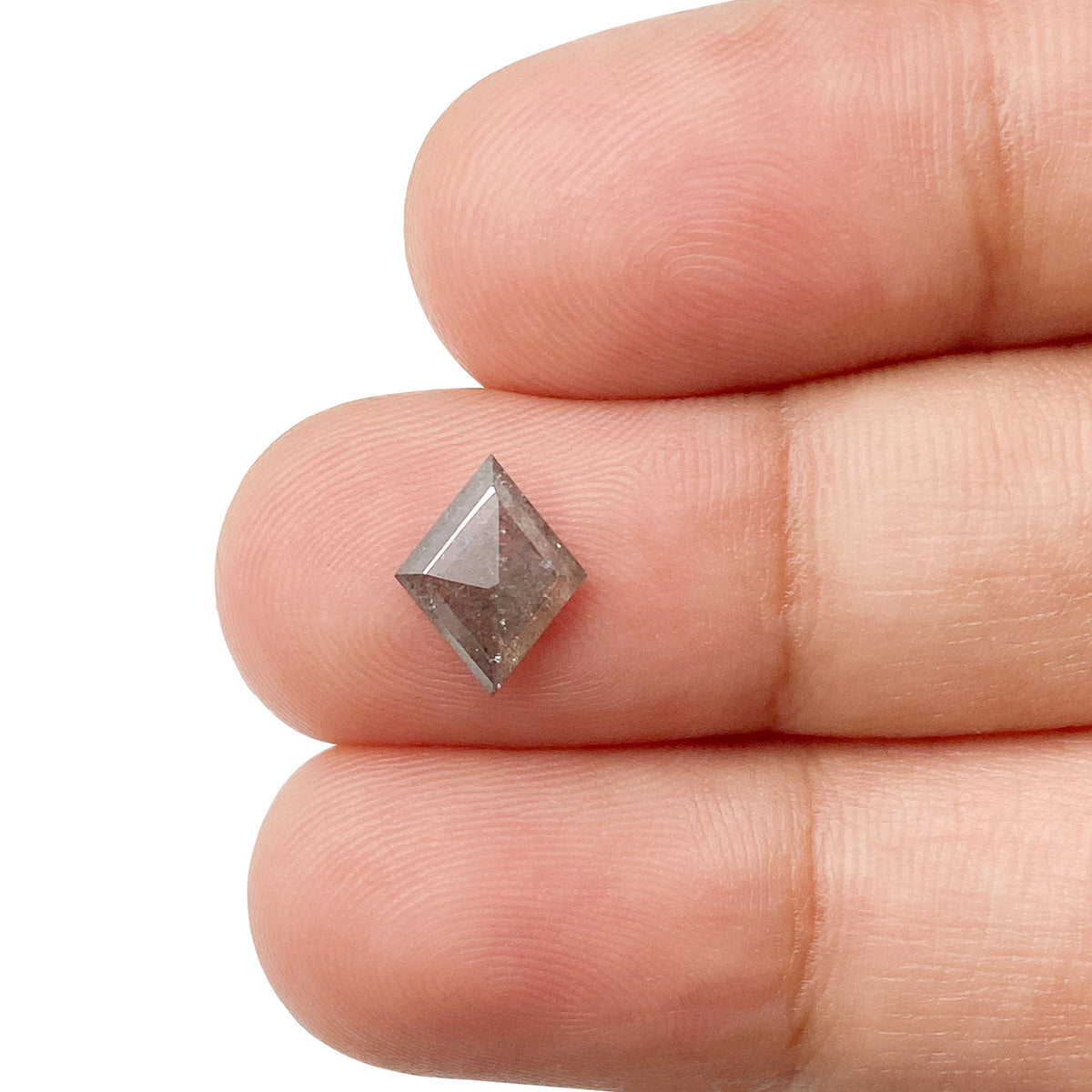 0.75ct | Rustic/ Lozenge Shape Rose Cut Diamond - Modern Rustic Diamond