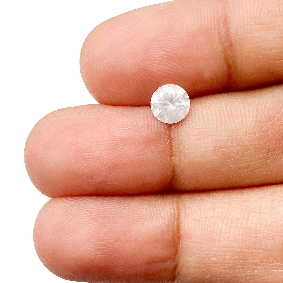 0.68ct | Rustic  Round Shape Brilliant Cut Diamond - Modern Rustic Diamond