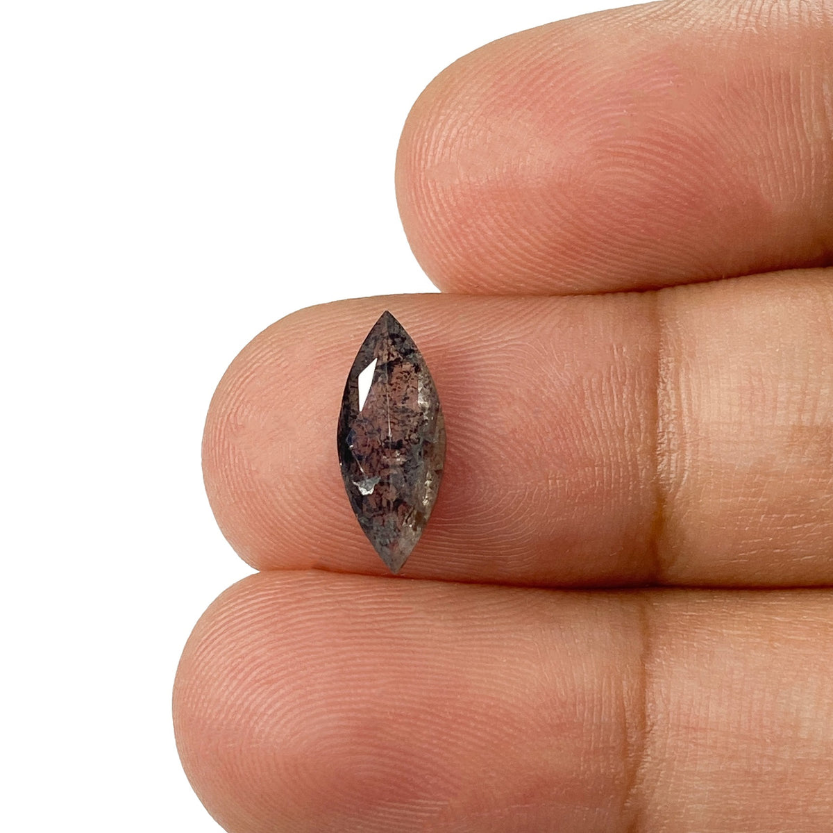 1.03ct | Rustic Marquise Shape Rose Cut Diamond - Modern Rustic Diamond