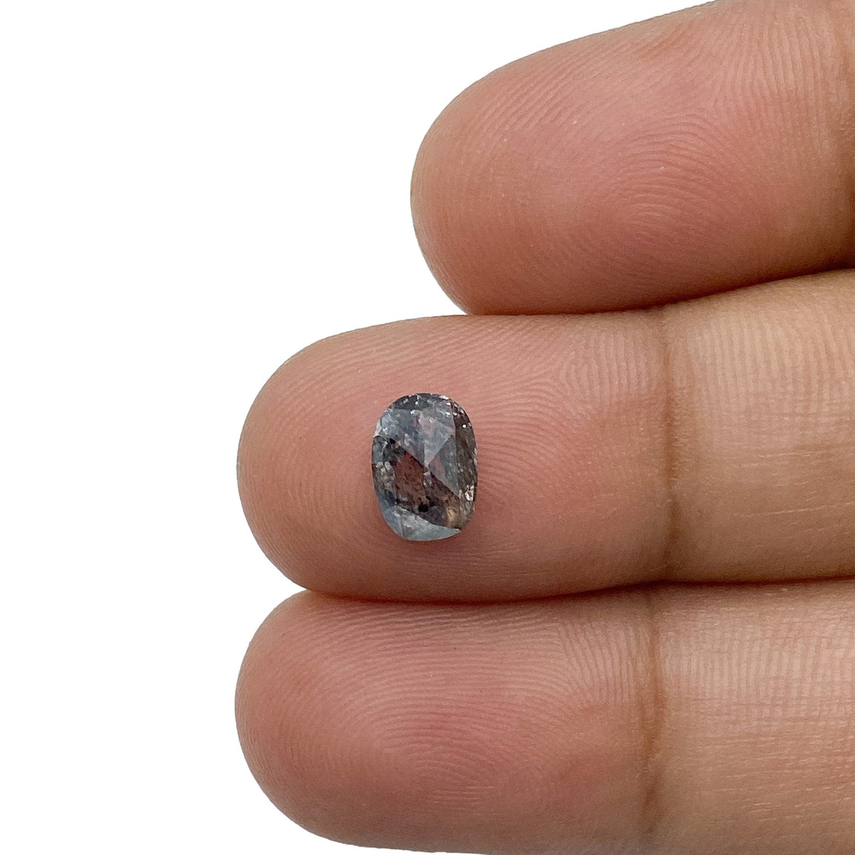 1.00ct | Rustic  Cushion Shape Rose Cut Diamond - Modern Rustic Diamond