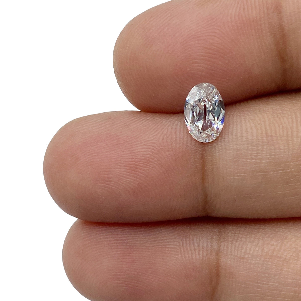 0.71ct | D/SI Oval Shape Old Mine Cut Diamond - Modern Rustic Diamond