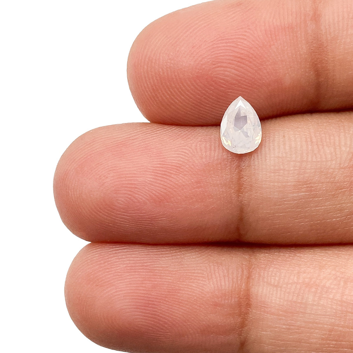 0.51ct | Rustic Pear Shape Brilliant Cut Diamond - Modern Rustic Diamond