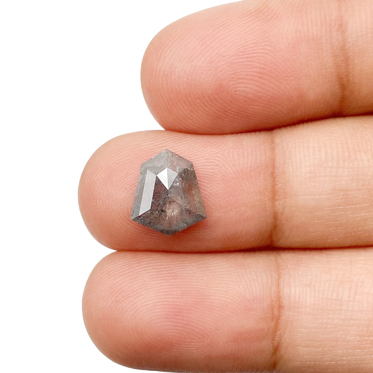 1.78ct | Rustic  Kite Shape Rose Cut Diamond - Modern Rustic Diamond