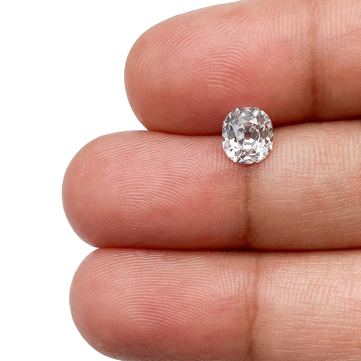 1.01ct | F/VS1 Cushion Shape Old Mine Cut Diamond (GIA) - Modern Rustic Diamond