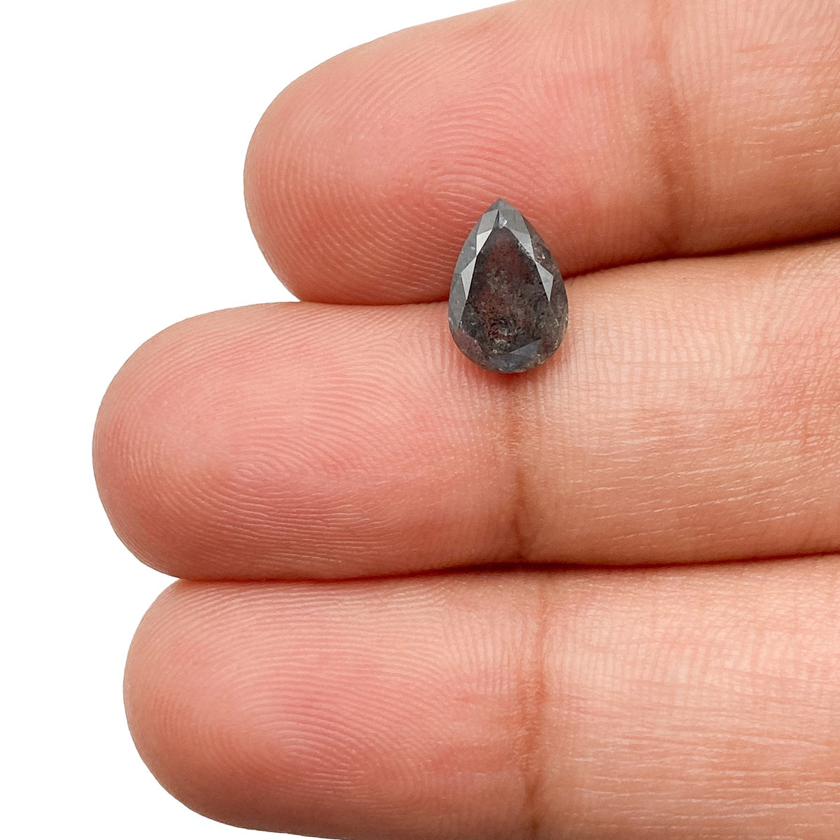 1.42ct | Rustic  Pear Shape Brilliant Cut Diamond - Modern Rustic Diamond