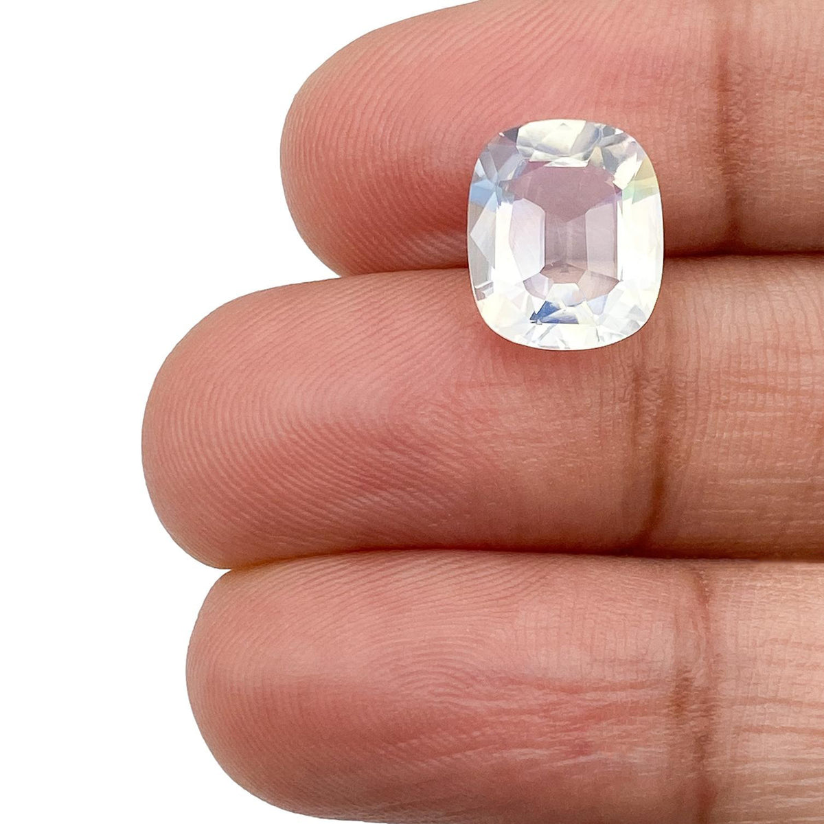 2.41ct |  Cushion Shape  Moonstone - Modern Rustic Diamond
