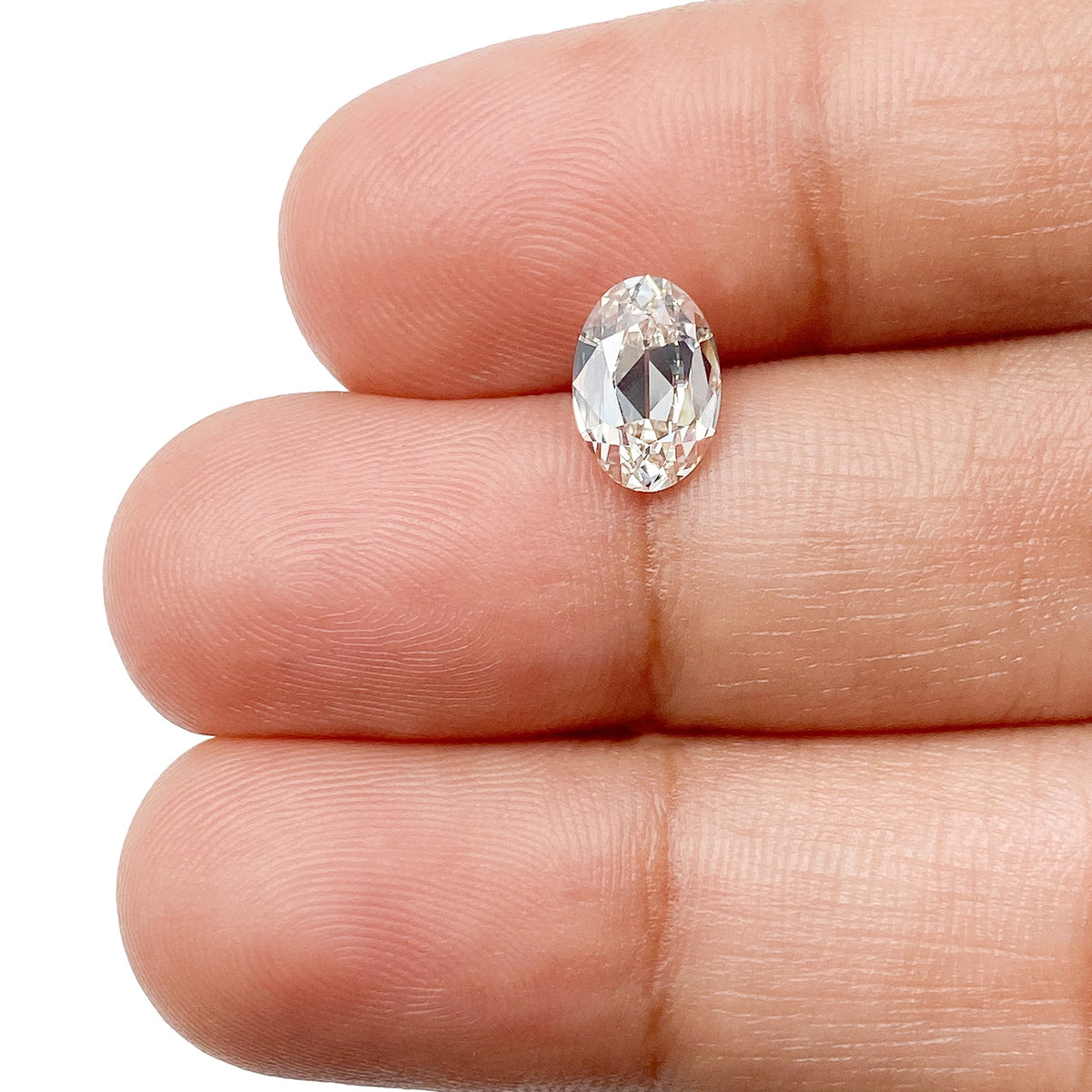 1.19ct | J/VS1 Oval Shape Old Mine Cut Diamond (GIA) - Modern Rustic Diamond