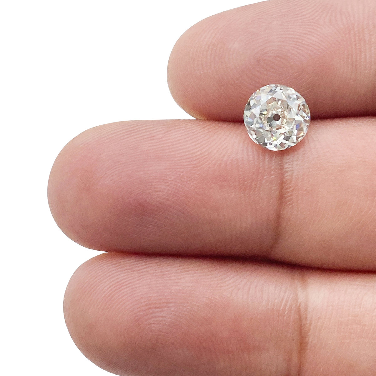 2.03ct | M/SI1 Round Shape Old European Cut Diamond (GIA) - Modern Rustic Diamond