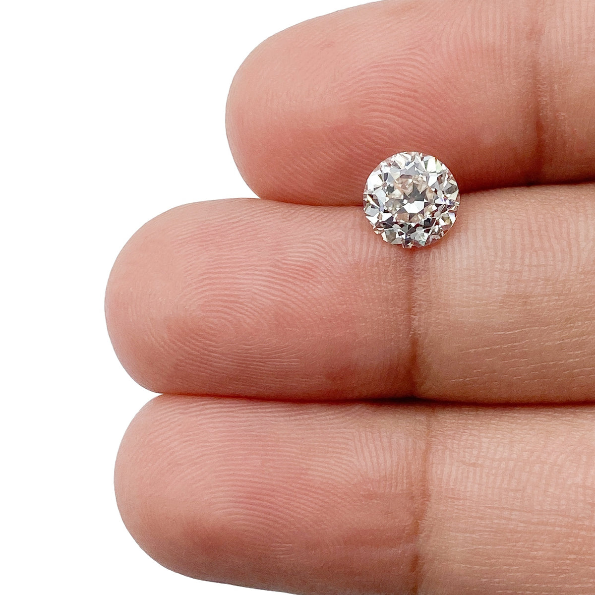 1.22ct | K/VS1 Round Shape Old European Cut Diamond (GIA) - Modern Rustic Diamond