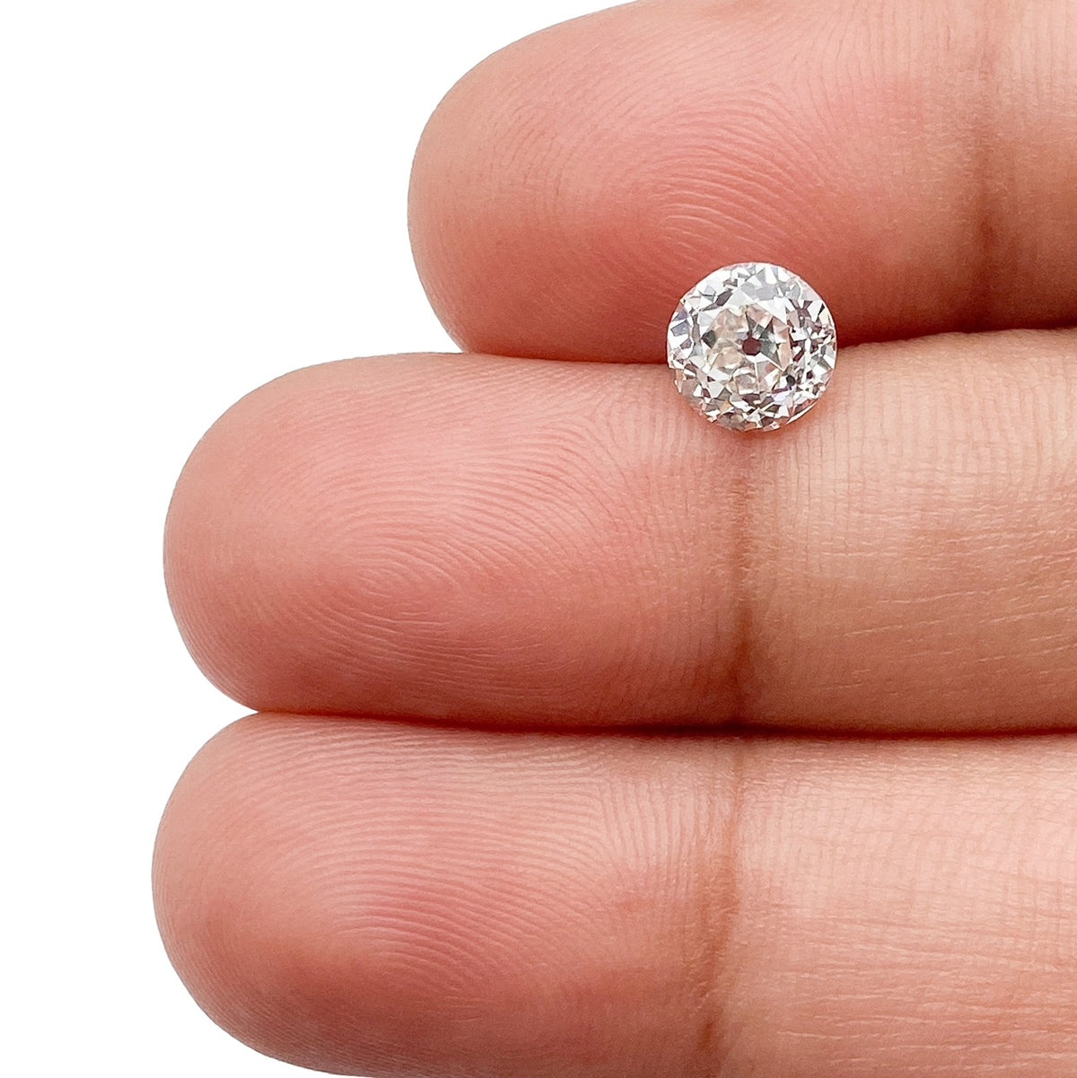 1.09ct | I/VS1 Round Shape Old European Cut Diamond (GIA) - Modern Rustic Diamond