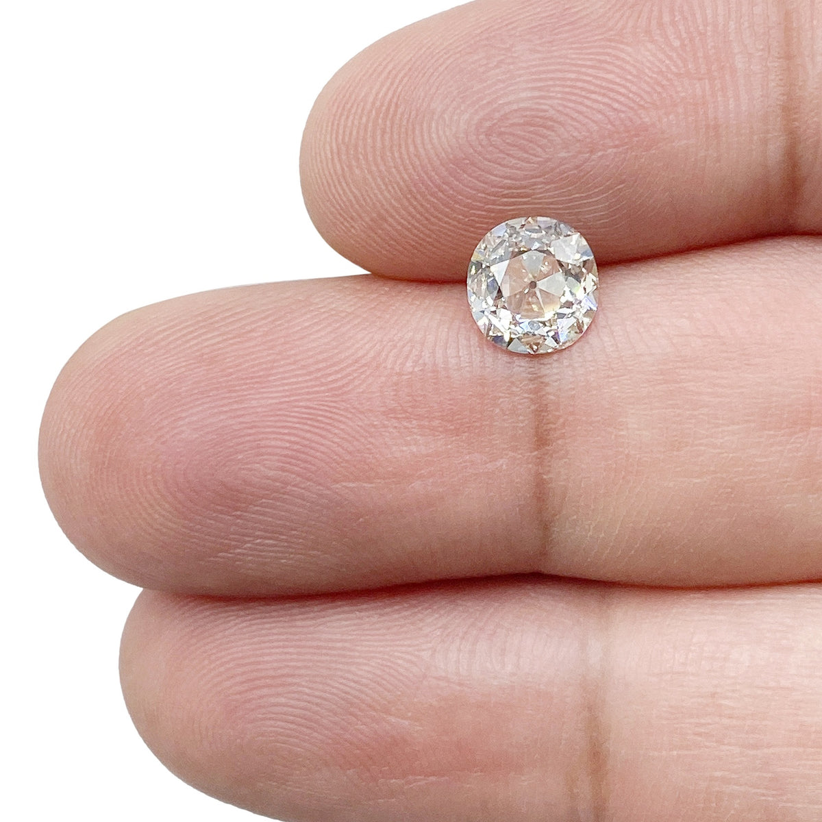 1.03ct | K/VVS2 Cushion Shape Old Mine Cut Diamond (GIA) - Modern Rustic Diamond