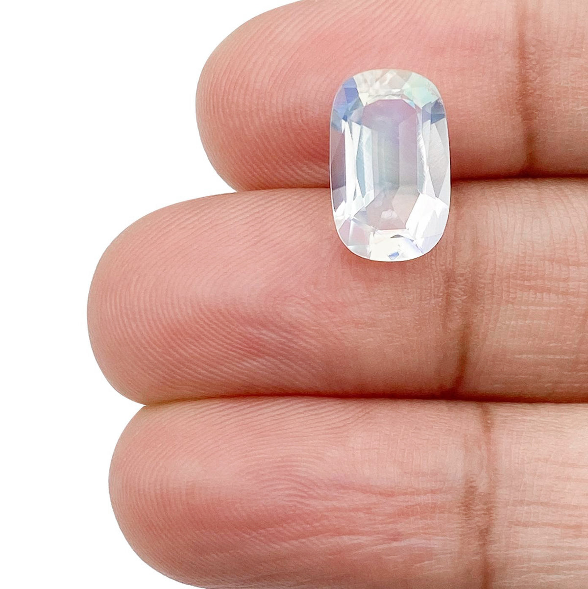 2.38ct |  Cushion Shape  Moonstone - Modern Rustic Diamond