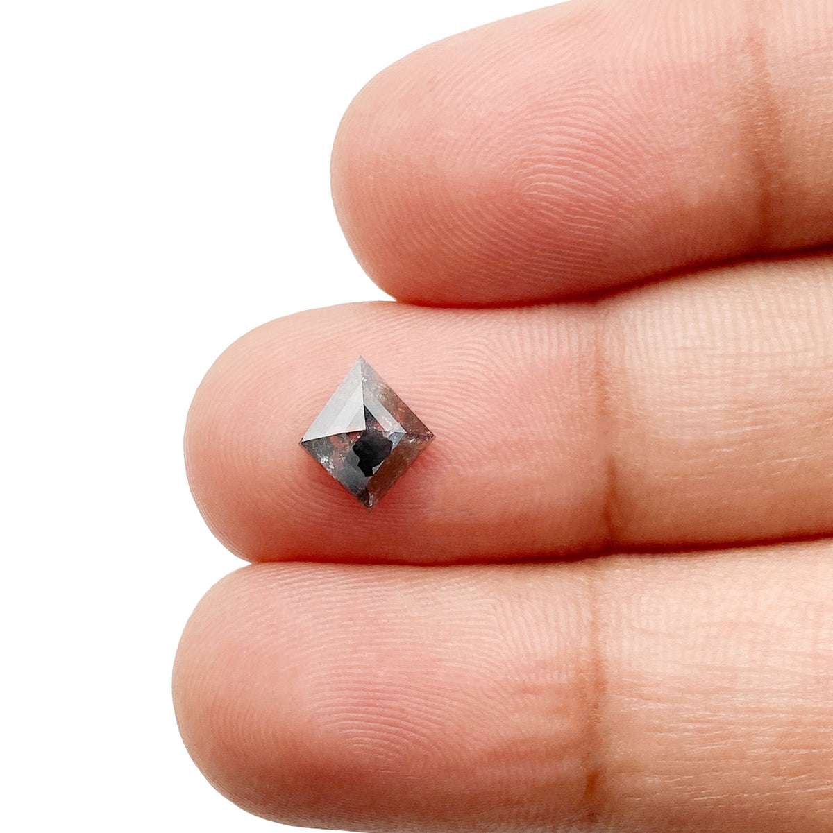 0.70ct | Rustic  Lozenge Shape Rose Cut Diamond - Modern Rustic Diamond