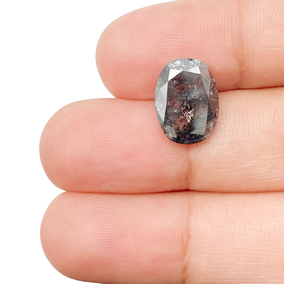 3.96ct | Rustic Cushion Shape Brilliant Cut Diamond - Modern Rustic Diamond